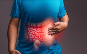 animación hombre con colitis